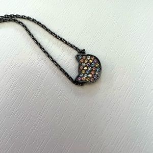 Crystal necklace with Cate face detail - New